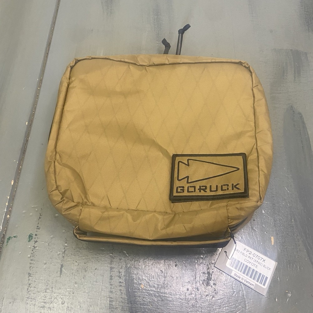GoRuck gr2 Field Pocket XPAC Slick Coyote Brown Rare New With Tags